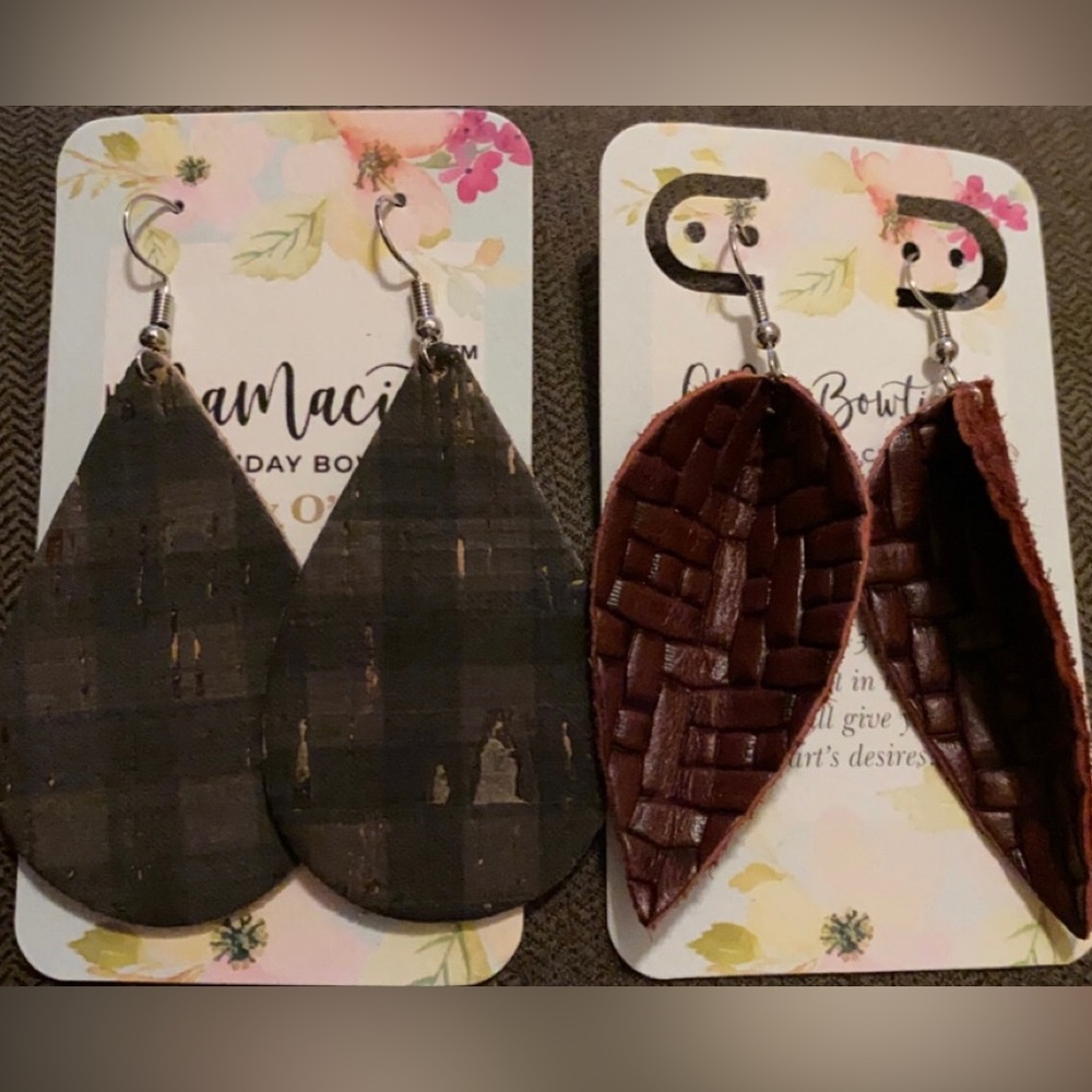 Fall/Neutral Earring Duo
